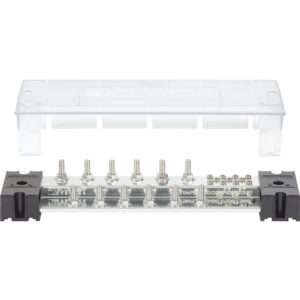 Blue Sea PowerBar 1000 – 12 5/16″ Terminal Studs w/Cover