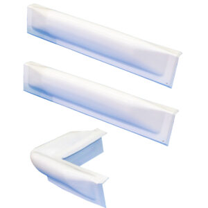 Dock Edge 3 Piece Dock Bumper Kit – 1 Corner Piece, 2 18″ Straight Pieces