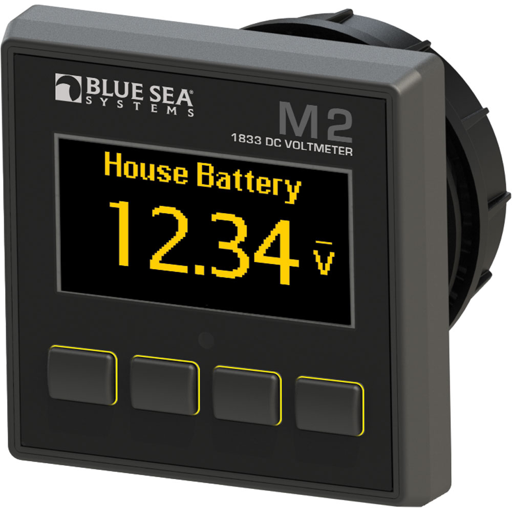 Blue Sea 1833 M2 DC Voltmeter Blue Sea 1833 M2 DC Voltmeter