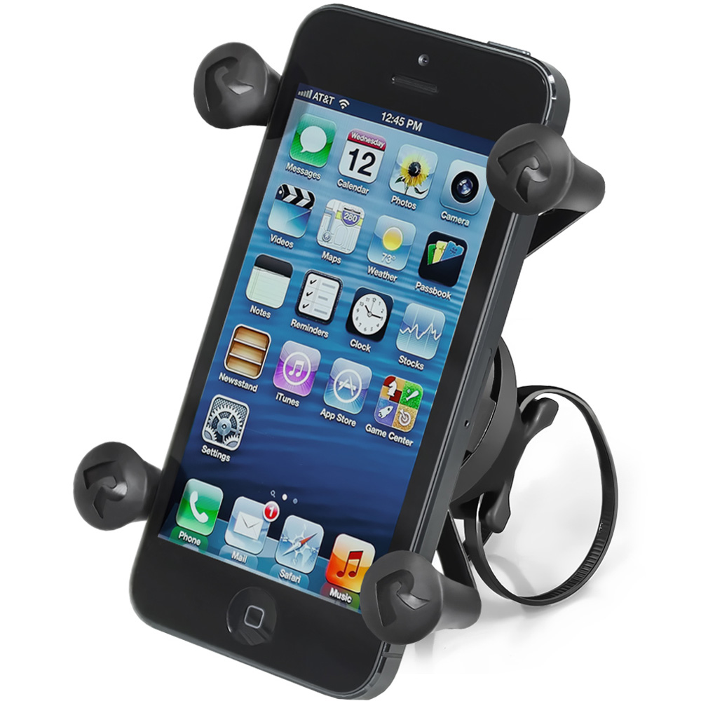 RAM Mount EZ-ON/OFF Bicycle Mount w/Universal X-Grip Cell Phone Holder RAM Mount EZ-ON/OFF Bicycle Mount w/Universal X-Grip Cell Phone Holder