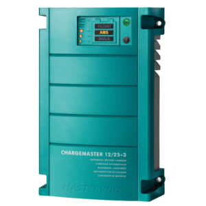 Mastervolt ChargeMaster 25 Amp Battery Charger – 3 Bank, 12V