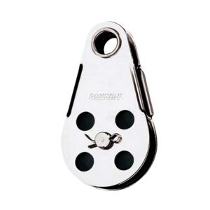 Ronstan Wire Block – Tubular Rivet Head w/Removable Nylatron&reg; Sheave – 45mm (1-3/4″) Sheave Diameter