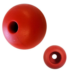 ROnstan Parrel Bead – 20mm (3/4″) OD – Red – (Single)