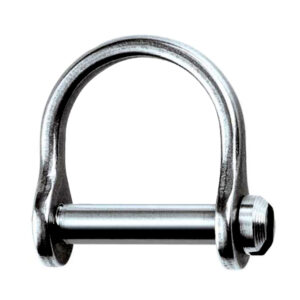 Ronstan Wide Dee Shackle – 1/8″ Pin – 15/32″L x 11/32″W