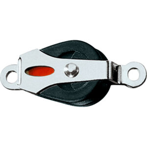 Ronstan Series 20 Ball Bearing Block – Single – Cheek Rivet Mount