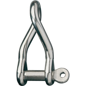 Ronstan Twisted Shackle – 3/8″ Pin – 2-1/8″L x 5/8″W