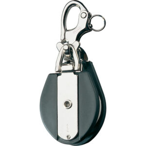 Ronstan Snatch Block Acetal Sheave – Single – 12mm (1/2″) Max. Rope Diameter