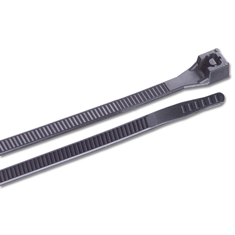 Ancor 11″ UV Black Standard Cable Zip Ties – 25 pack Ancor 11″ UV Black Standard Cable Zip Ties – 25 pack