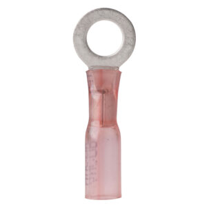 Ancor 22-18 Gauge – #8 Heat Shrink Ring Terminal – 25-Pack