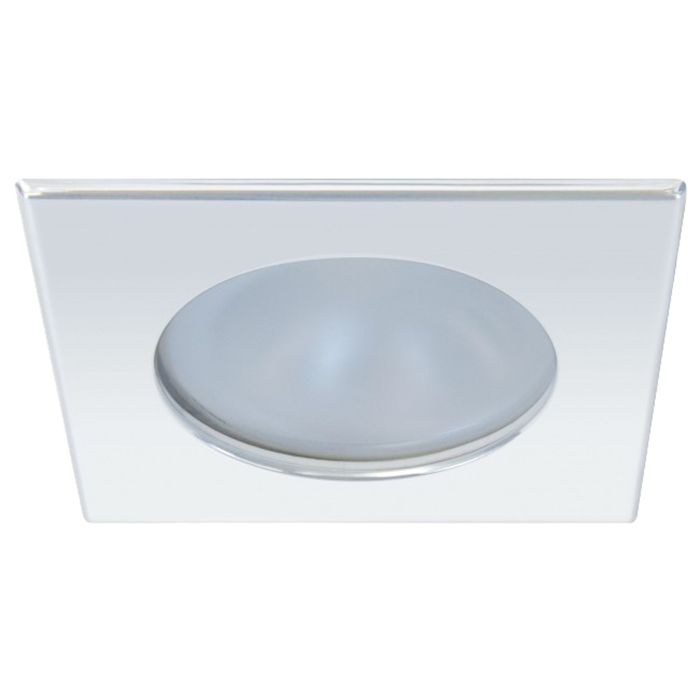 Quick Blake XP Downlight LED – 4W, IP66, Screw Mounted – Square Stainless Bezel, Round Warm White Light Quick Blake XP Downlight LED – 4W, IP66, Screw Mounted – Square Stainless Bezel, Round Warm White Light