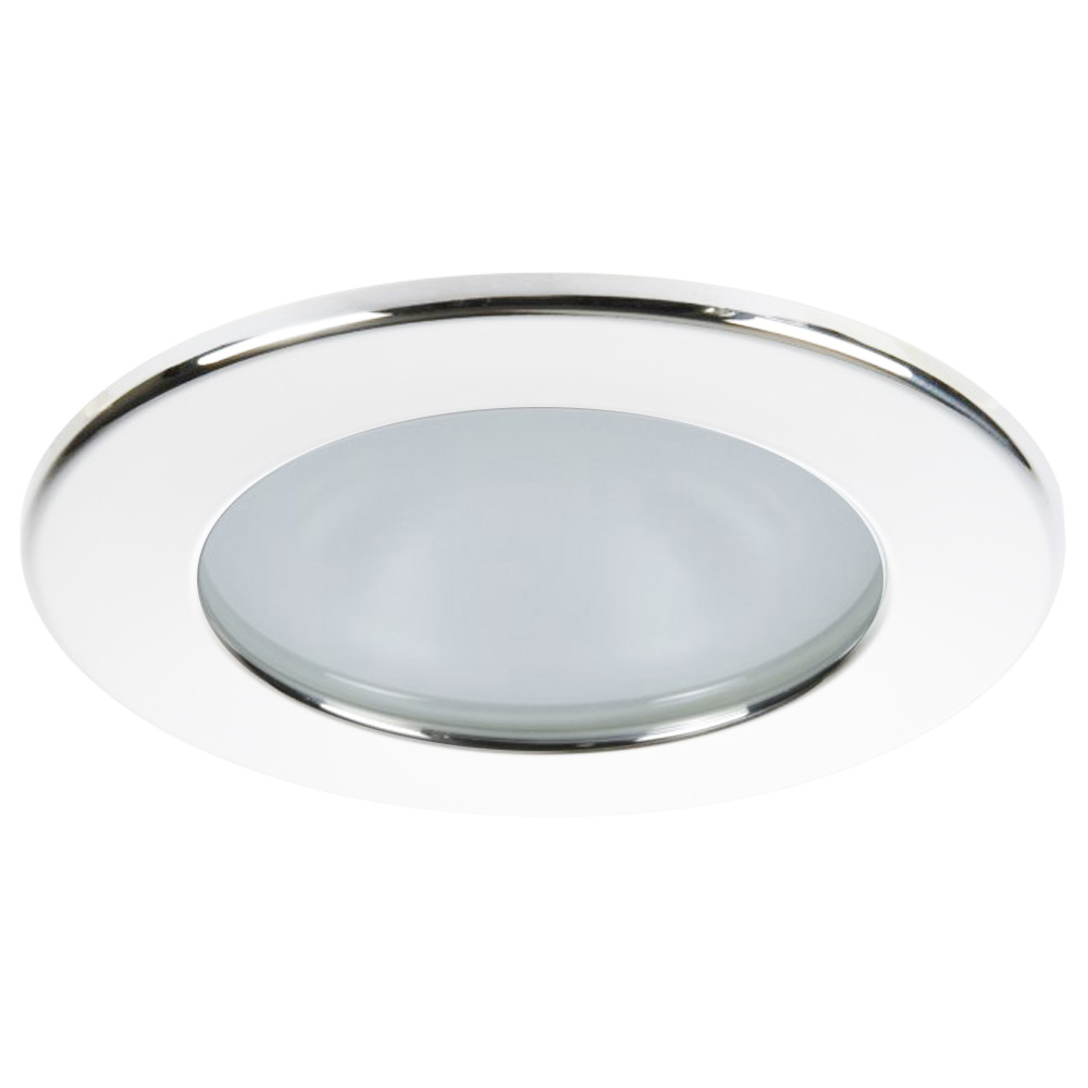 Quick Kai XP Downlight LED – 4W, IP66, Screw Mounted – Round White Bezel, Round Warm White Light Quick Kai XP Downlight LED – 4W, IP66, Screw Mounted – Round White Bezel, Round Warm White Light