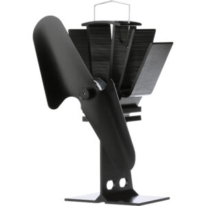 Ecofan by Caframo Original Heat Powered Stove Fan – Black Blade