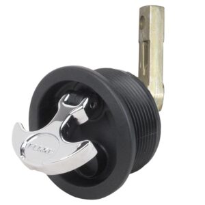 Perko Flush Mount Latch – Straight Cam Bar – 2.5″ Hole – Black