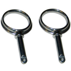 Perko Round Type Rowlock Horns – Chrome Plated Zinc