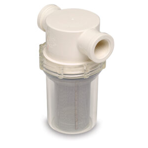 Shurflo by Pentair 3/4″ Raw Water Strainer w/Bracket & Fittings – 50 Mesh Screen