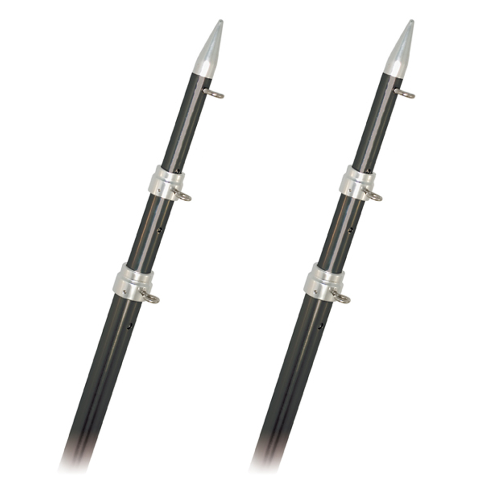 Rupp Top Gun Outrigger Poles – Fixed Length – Carbon Fiber – 18′ Rupp Top Gun Outrigger Poles – Fixed Length – Carbon Fiber – 18′