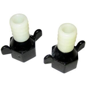 Shurflo by Pentair Straight Fitting Wingnut Swivel – 1/2″-14NPT(F) x 5/8″Barb