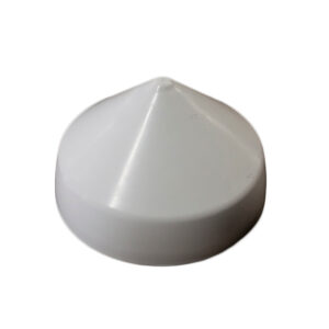 Monarch White Cone Piling Cap – 8.5″