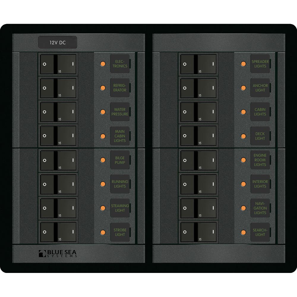 Blue Sea 1222 12V DC 16 Position Blue Sea 1222 12V DC 16 Position