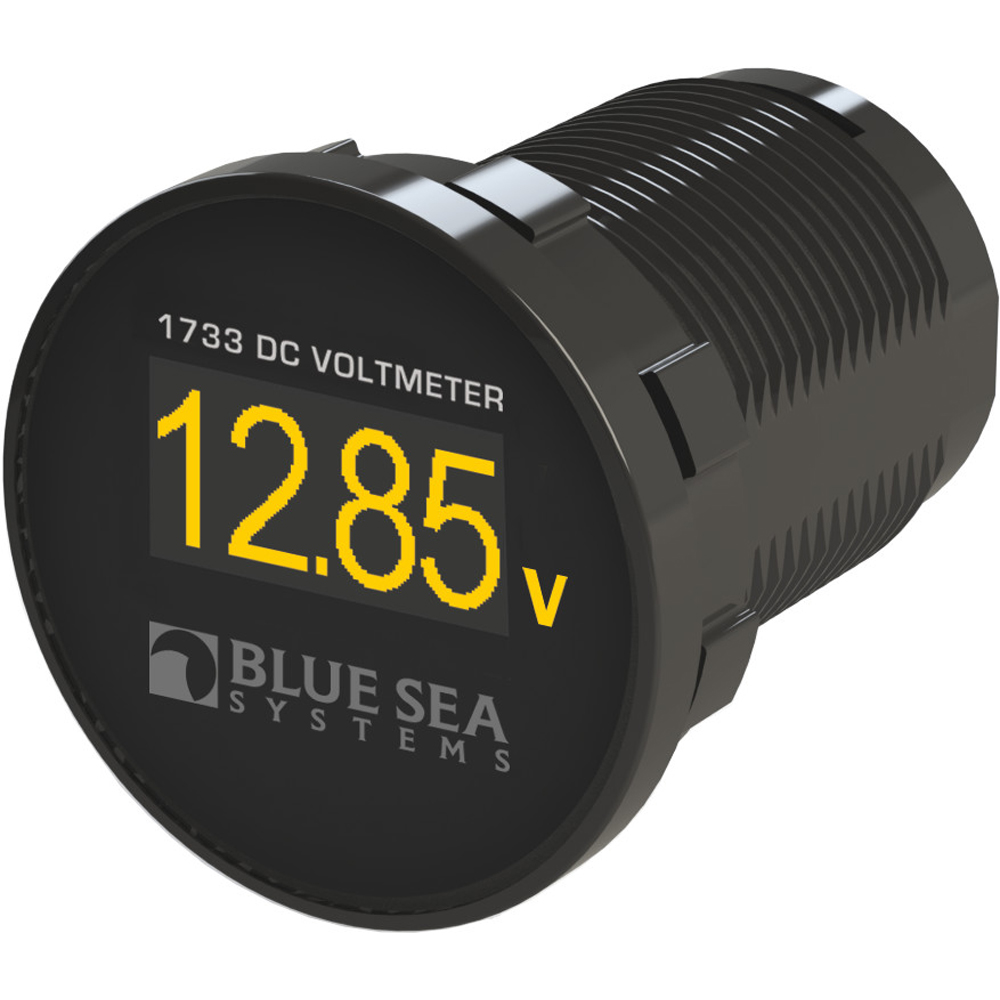 Blue Sea 1733 Mini OLED DC Voltmeter Blue Sea 1733 Mini OLED DC Voltmeter