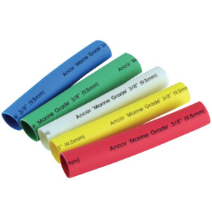 Ancor Adhesive Lined Heat Shrink Tubing – 5-Pack, 3″, 12 to 8 AWG, Assorted Colors