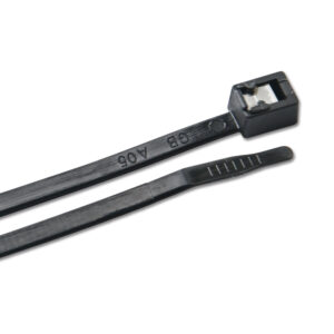 Ancor 8″ UV Black Self Cutting Cable Zip Ties – 20-Pack