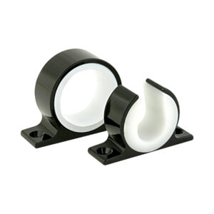 Lee’s Single Rod Rack Set – Bright Black Finish