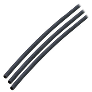 Ancor Adhesive Lined Heat Shrink Tubing (ALT) – 1/8″ x 3″ – 3-Pack – Black