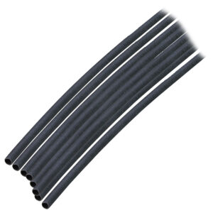 Ancor Adhesive Lined Heat Shrink Tubing (ALT) – 1/8″ x 6″ – 10-Pack – Black