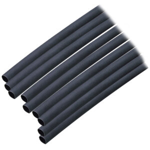 Ancor Adhesive Lined Heat Shrink Tubing (ALT) – 3/16″ x 6″ – 10-Pack – Black