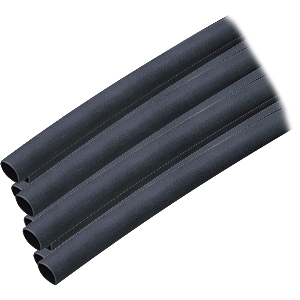 Ancor Adhesive Lined Heat Shrink Tubing (ALT) – 1/4″ x 6″ – 10-Pack – Black Ancor Adhesive Lined Heat Shrink Tubing (ALT) – 1/4″ x 6″ – 10-Pack – Black