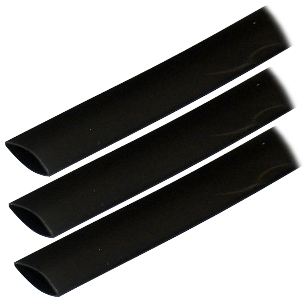 Ancor Adhesive Lined Heat Shrink Tubing (ALT) – 3/4″ x 3″ – 3-Pack – Black Ancor Adhesive Lined Heat Shrink Tubing (ALT) – 3/4″ x 3″ – 3-Pack – Black