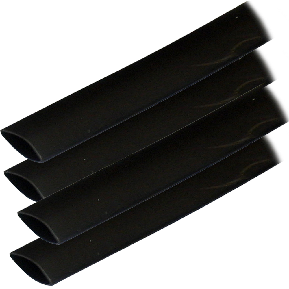 Ancor Adhesive Lined Heat Shrink Tubing (ALT) – 3/4″ x 6″ – 4-Pack – Black Ancor Adhesive Lined Heat Shrink Tubing (ALT) – 3/4″ x 6″ – 4-Pack – Black