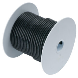 Ancor Black 18 AWG Tinned Copper Wire – 500′