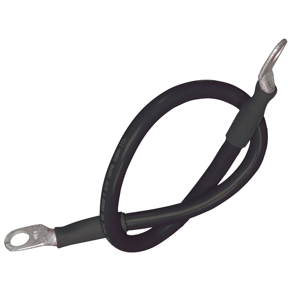 Ancor Battery Cable Assembly, 2 AWG (34mm²) Wire, 5/16″ (7.93mm) Stud, Black – 32″ (81.2cm) Ancor Battery Cable Assembly, 2 AWG (34mm²) Wire, 5/16″ (7.93mm) Stud, Black – 32″ (81.2cm)