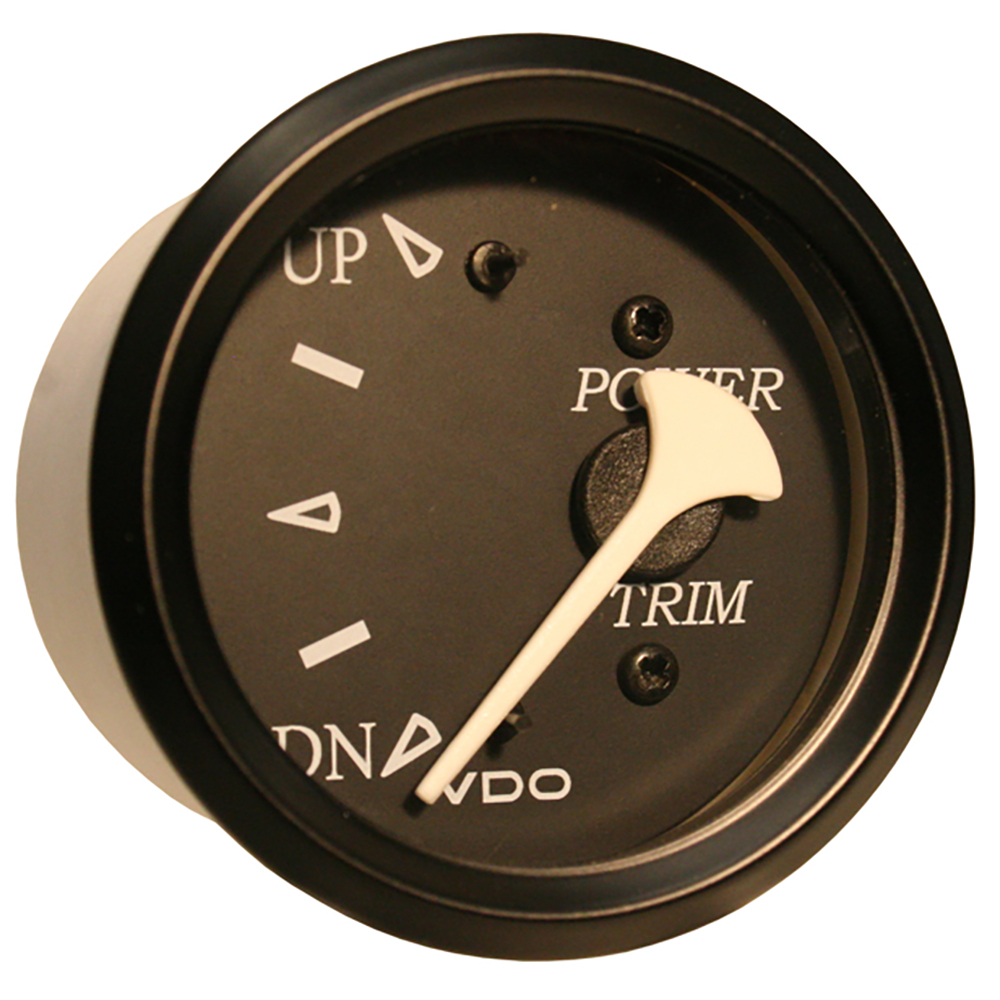 VDO Cockpit Marine Trim Gauge – f/Evinrude and Johnson Engines – Black Dial/Bezel VDO Cockpit Marine Trim Gauge – f/Evinrude and Johnson Engines – Black Dial/Bezel