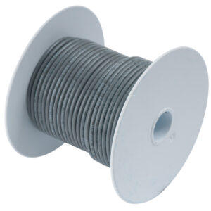 Ancor Grey 14 AWG Tinned Copper Wire – 250′