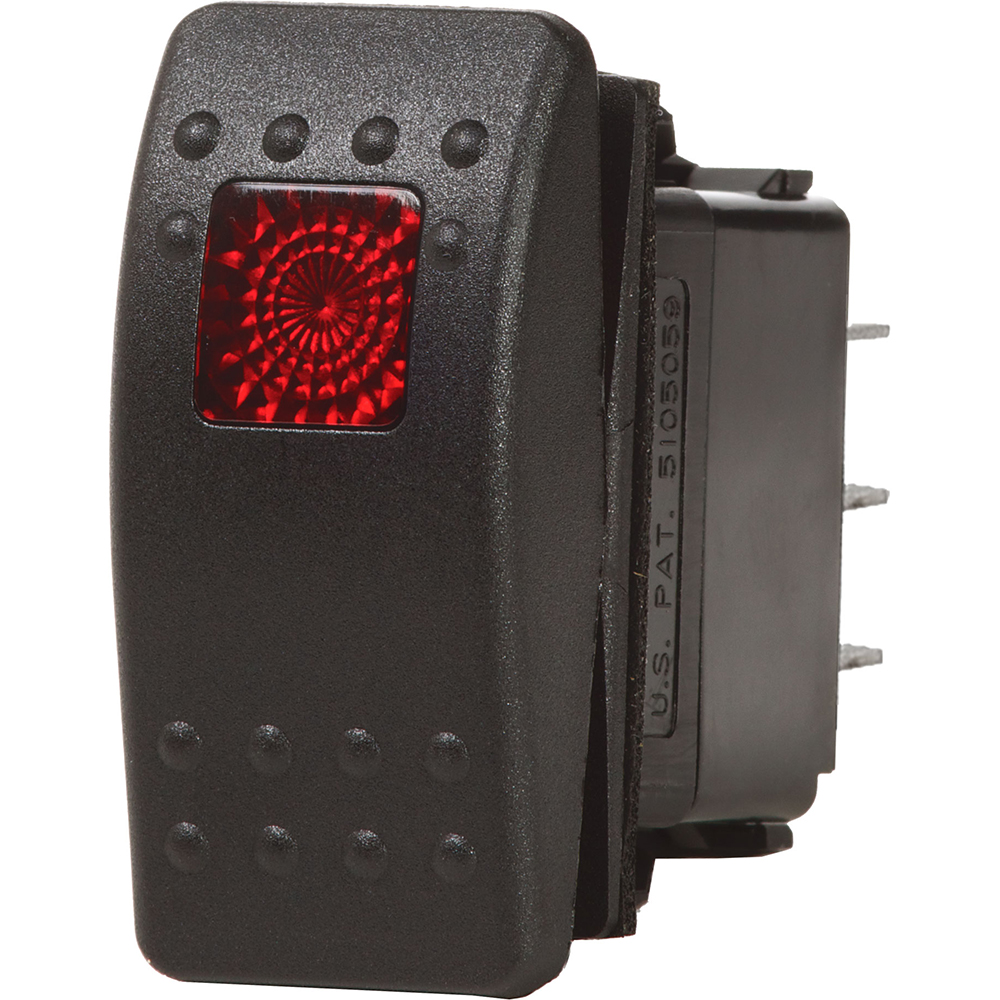 Blue Sea 7929 Contura II Switch SPST Black – OFF-ON Blue Sea 7929 Contura II Switch SPST Black – OFF-ON