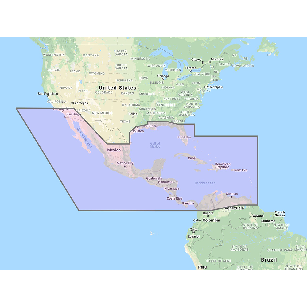 Furuno Central America, Caribbean & Part of Mexico Vector Chart – 3D Data & Standard Resolution Satellite Photos – Unlock Code Furuno Central America, Caribbean & Part of Mexico Vector Chart – 3D Data & Standard Resolution Satellite Photos – Unlock Code