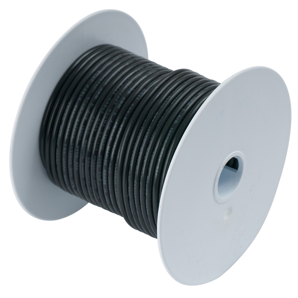 Ancor Black 1 AWG Tinned Copper Battery Cable – 25′ Ancor Black 1 AWG Tinned Copper Battery Cable – 25′