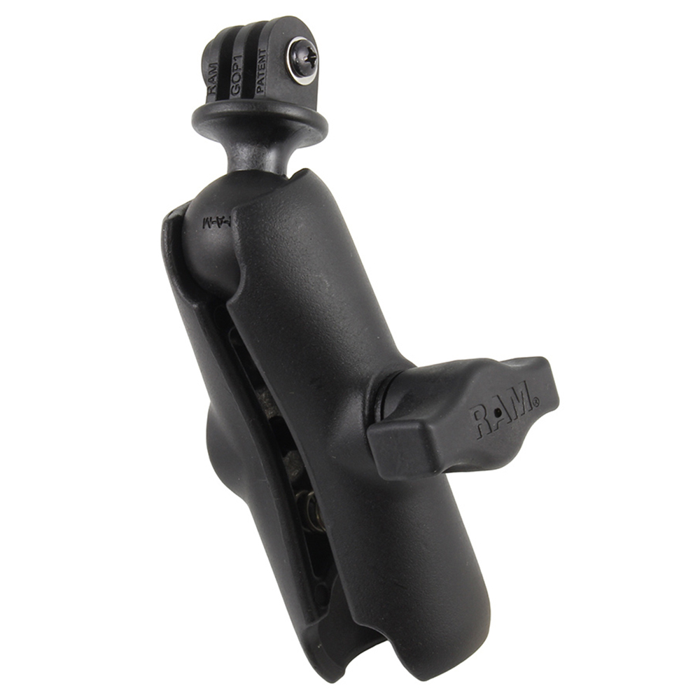 RAM Mount GoPro® Hero Adapter with Double Socket Arm RAM Mount GoPro® Hero Adapter with Double Socket Arm