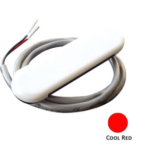 Shadow-Caster Courtesy Light w/2′ Lead Wire – White ABS Cover – Cool Red – 4-Pack