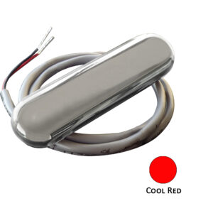 Shadow-Caster Courtesy Light w/2′ Lead Wire – 316 SS Cover – Cool Red – 4-Pack