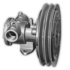 Jabsco 1-1/4″ Electric Clutch Pump – Double A Groove Pulley – 12V