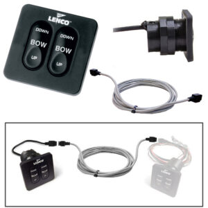 Lenco Flybridge Kit f/Standard Key Pad f/All-In-One Integrated Tactile Switch – 20′