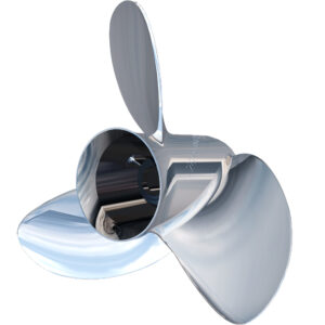 Turning Point Express&reg; Mach3&trade; OS&trade; – Left Hand – Stainless Steel Propeller – OS-1617-L – 3-Blade – 15.6″ x 17 Pitch