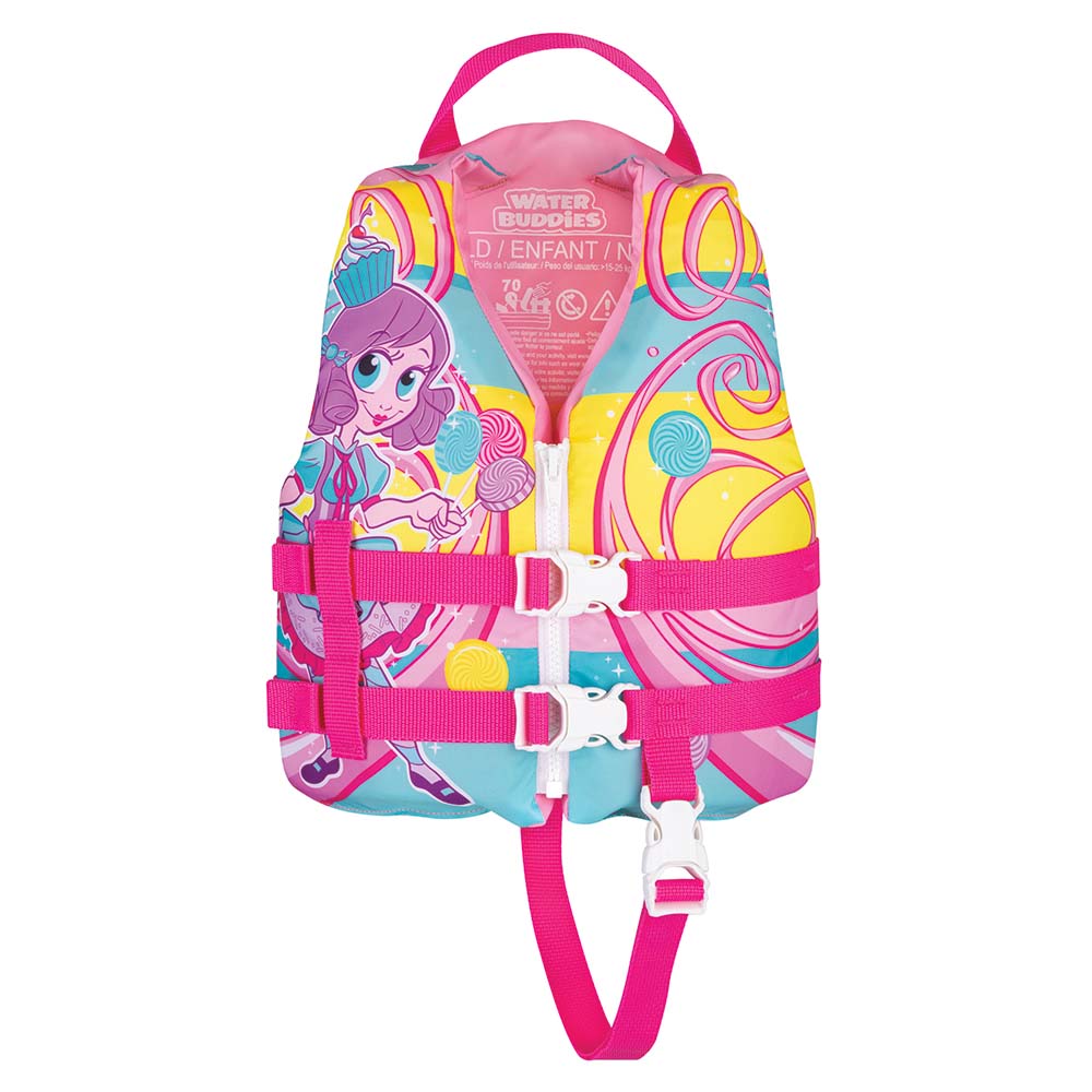 Full Throttle Water Buddies Life Vest – Child 30-50lbs – Princess Full Throttle Water Buddies Life Vest – Child 30-50lbs – Princess