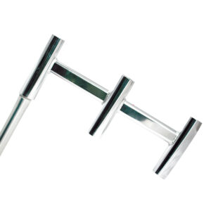 Tigress Offset Triple Aluminum Rod Holder – Straight Butt