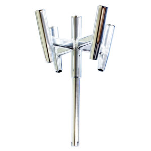 Tigress Five Banger Aluminum Rod Holder – Straight Butt