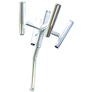 Tigress Five Banger Aluminum Rod Holder – Bent Butt